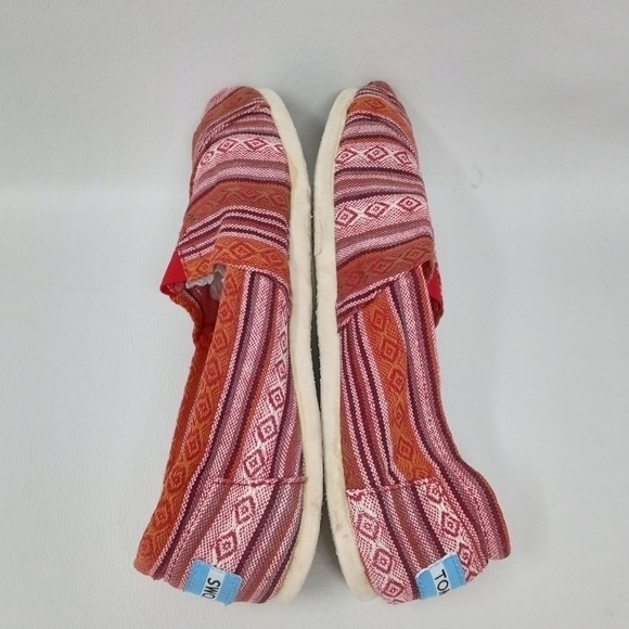 Toms Multicolor Line And Diamond Loafers, Women's Size 8.5 - Picture 12 of 13